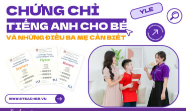 chứng chỉ tiếng anh cho bé