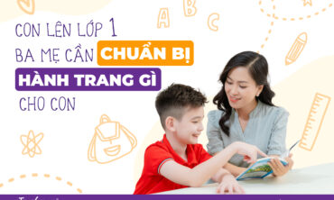 con lên lớp 1
