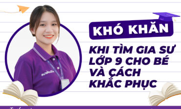 gia sư lớp 9