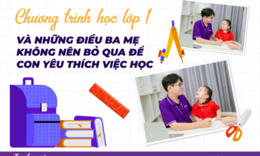 chương trình học lớp 1