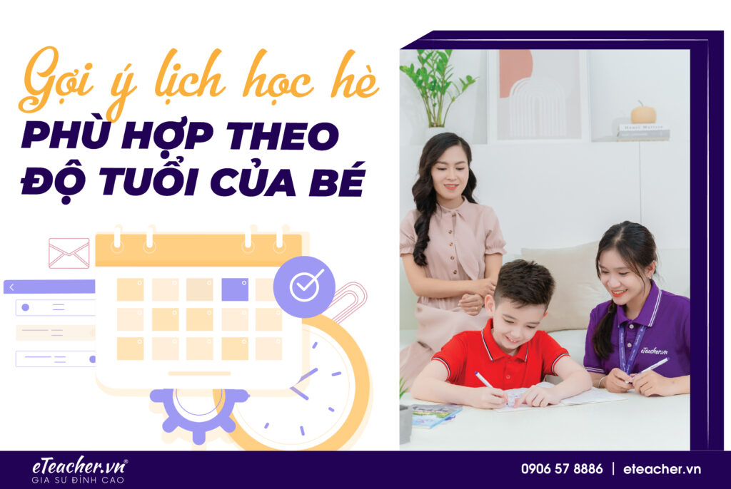lịch học hè phù hợp