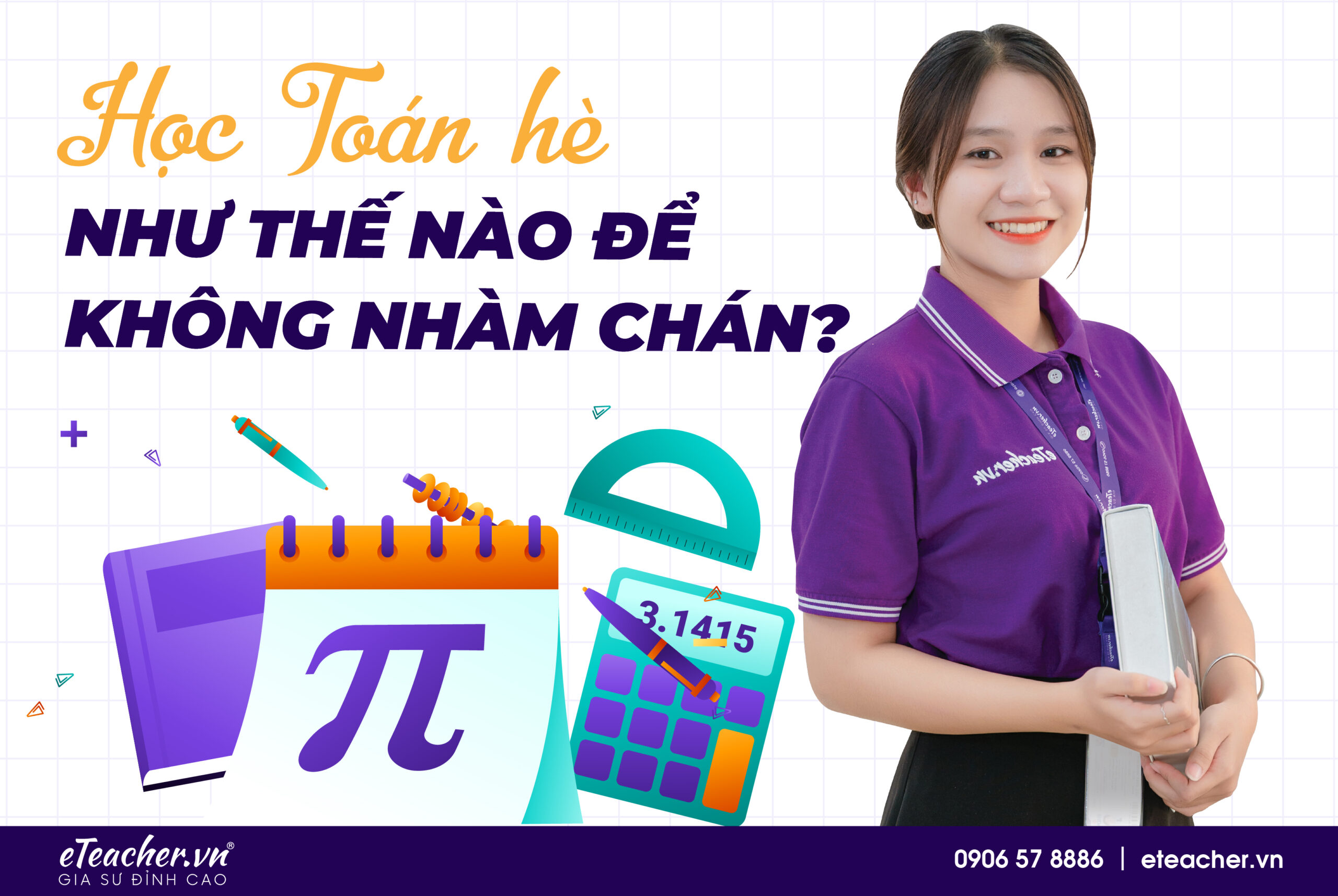 học toán hè
