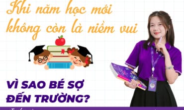 bé sợ đến trường