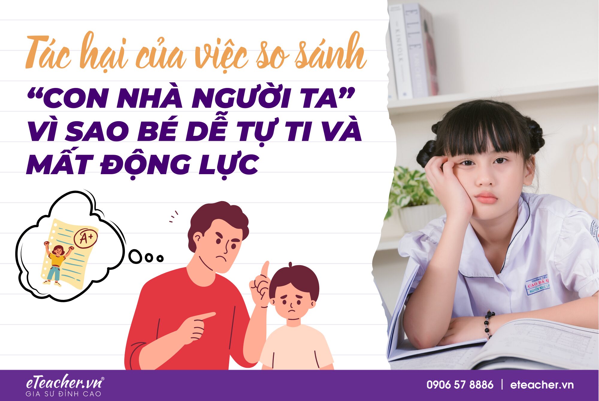 so sánh con nhà người ta